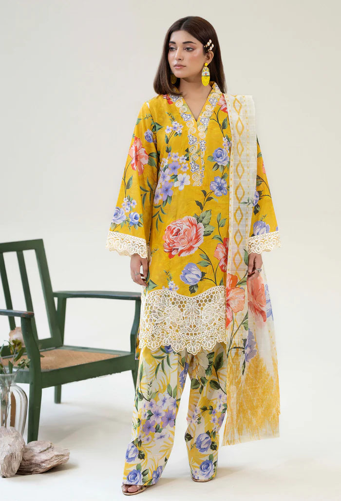 Adan libas lawn embroidery 1363