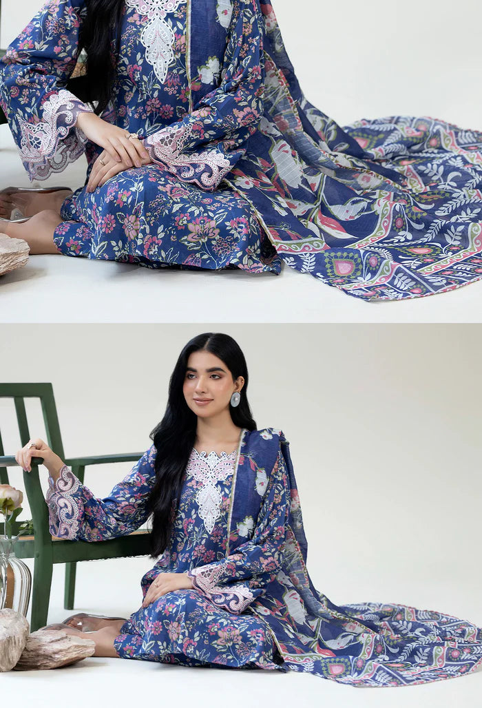 Adan libas lawn embroidery 1364