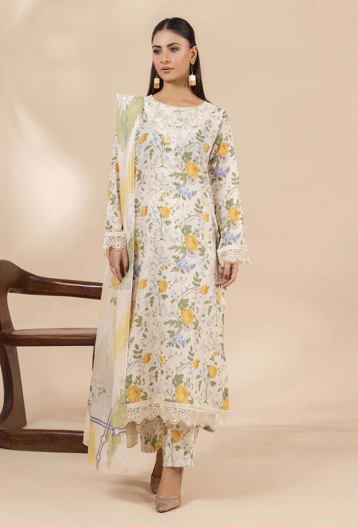 Adan libas lawn embroidery 3318