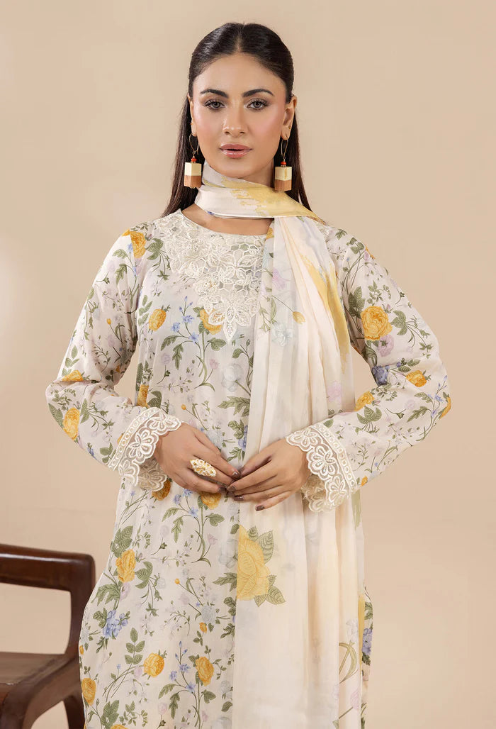 Adan libas lawn embroidery 3318