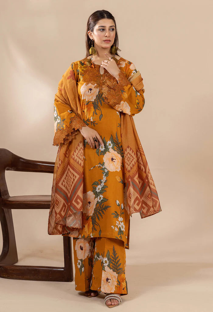 Adan libas lawn embroidery 3319