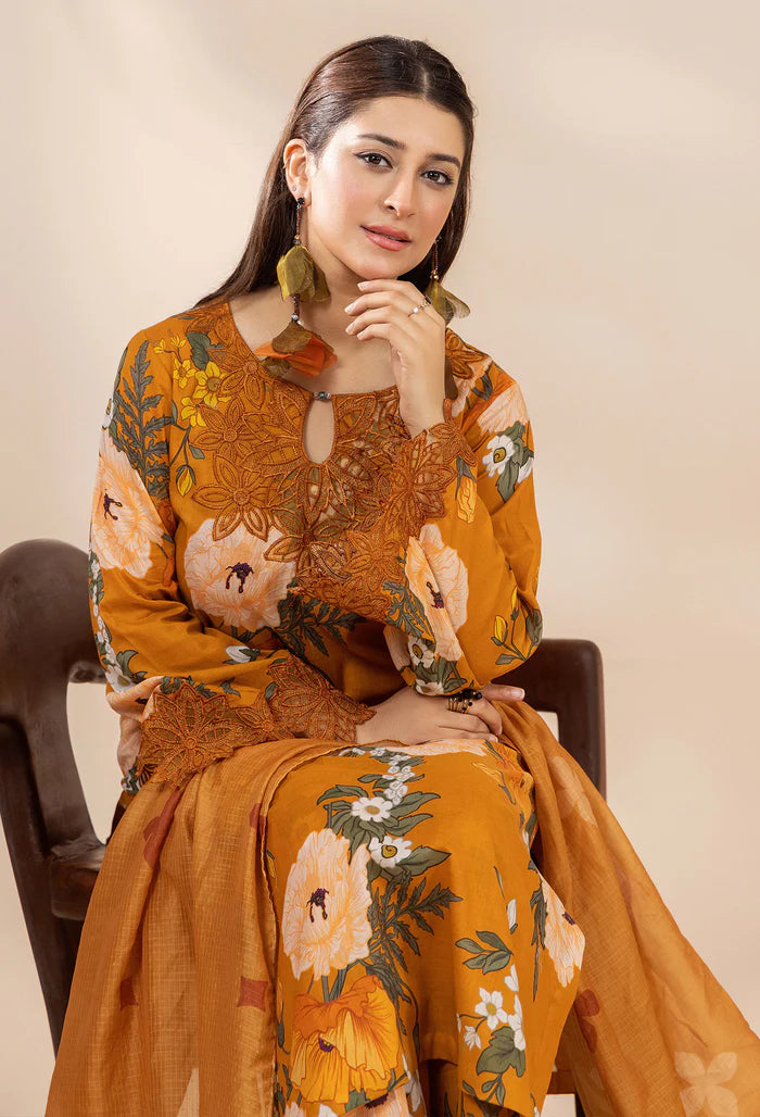 Adan libas lawn embroidery 3319