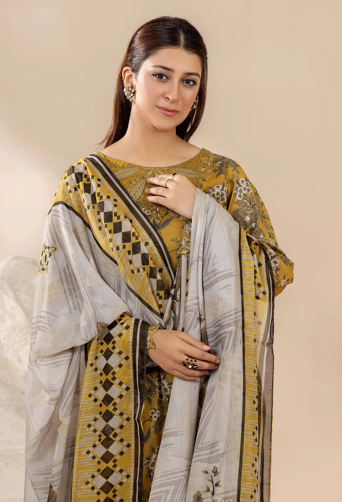 Adan libas lawn embroidery 3324