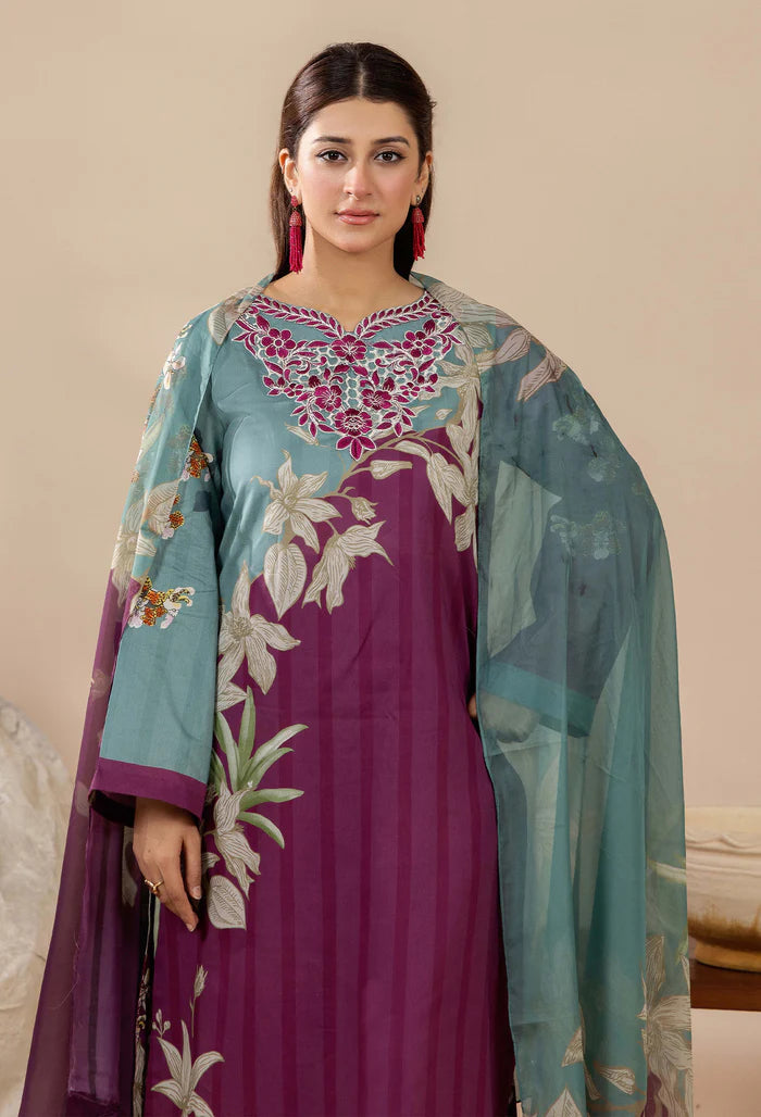 Adan libas lawn embroidery 1050