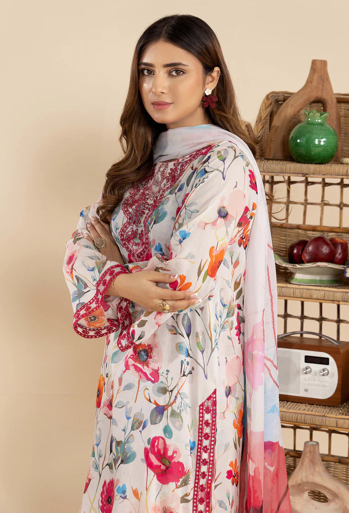 Adan libas lawn embroidery 1310