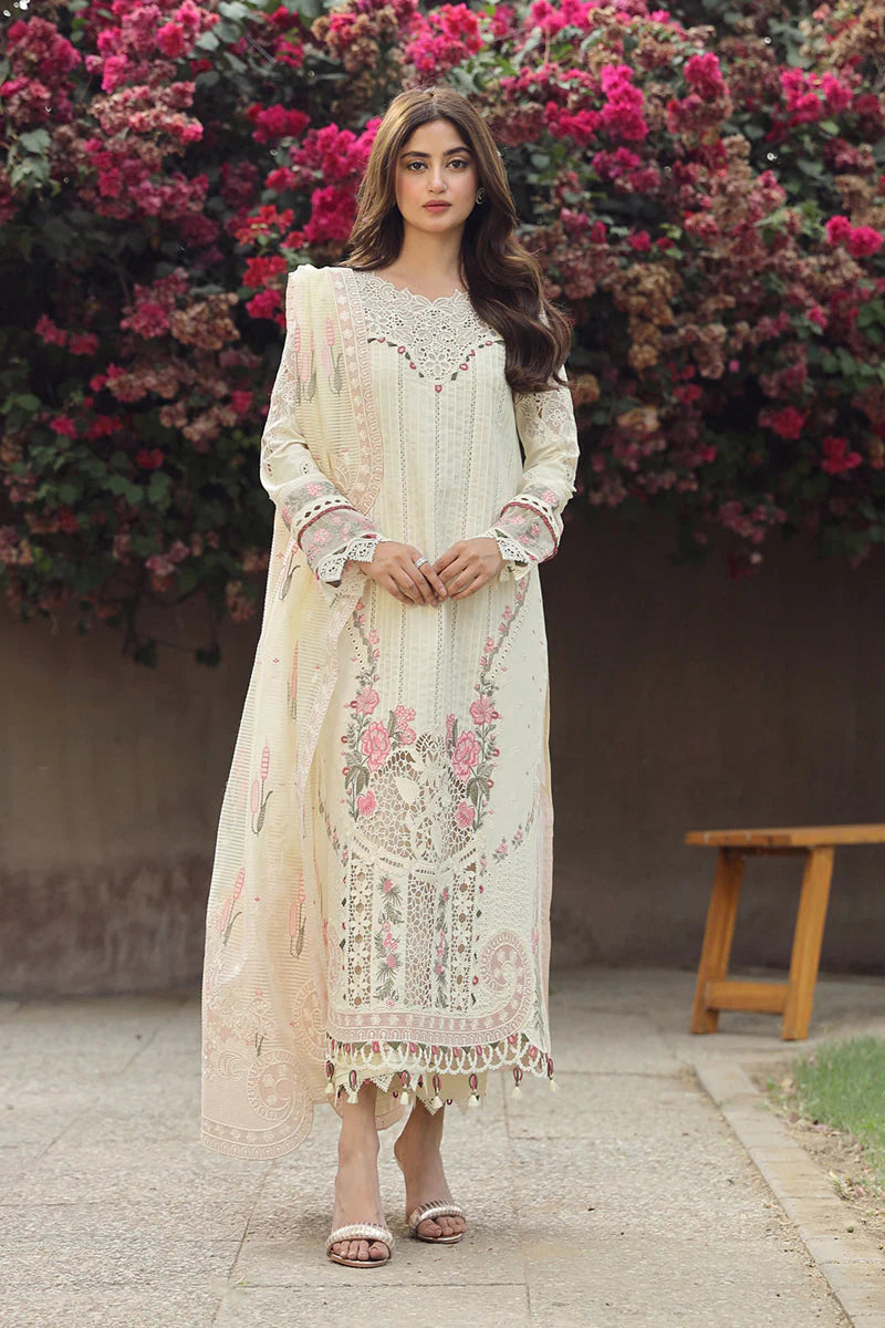 Qalamkar Festive Lawn embroidery Collection '24 (05)