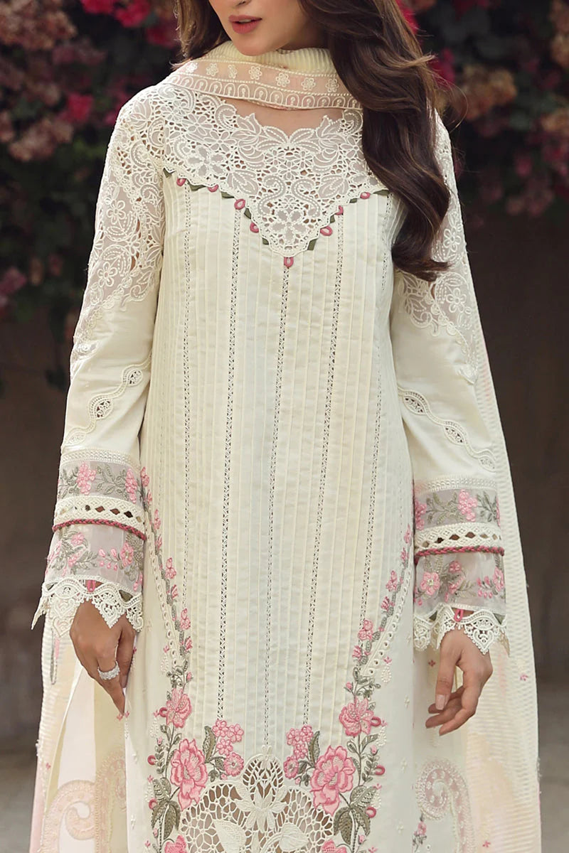 Qalamkar Festive Lawn embroidery Collection '24 (05)