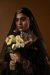 Hem-Stitch Luxury Unstitched Wedding Collection – Roshna-02