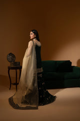 Hem-Stitch Luxury Unstitched Wedding Collection – Dhani-03