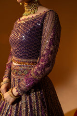 Hem-Stitch Luxury Unstitched Wedding Collection – Rani-05