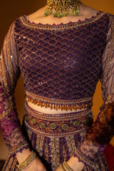 Hem-Stitch Luxury Unstitched Wedding Collection – Rani-05