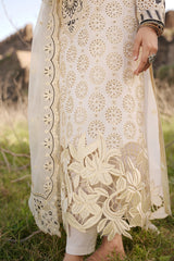MARYAM'S LUXURY lawn embroidery 3 piece suit