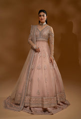 Hem-Stitch Luxury Unstitched Wedding Collection – Rose-04