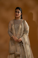 Hem-Stitch Luxury Unstitched Wedding Collection – Leila-08