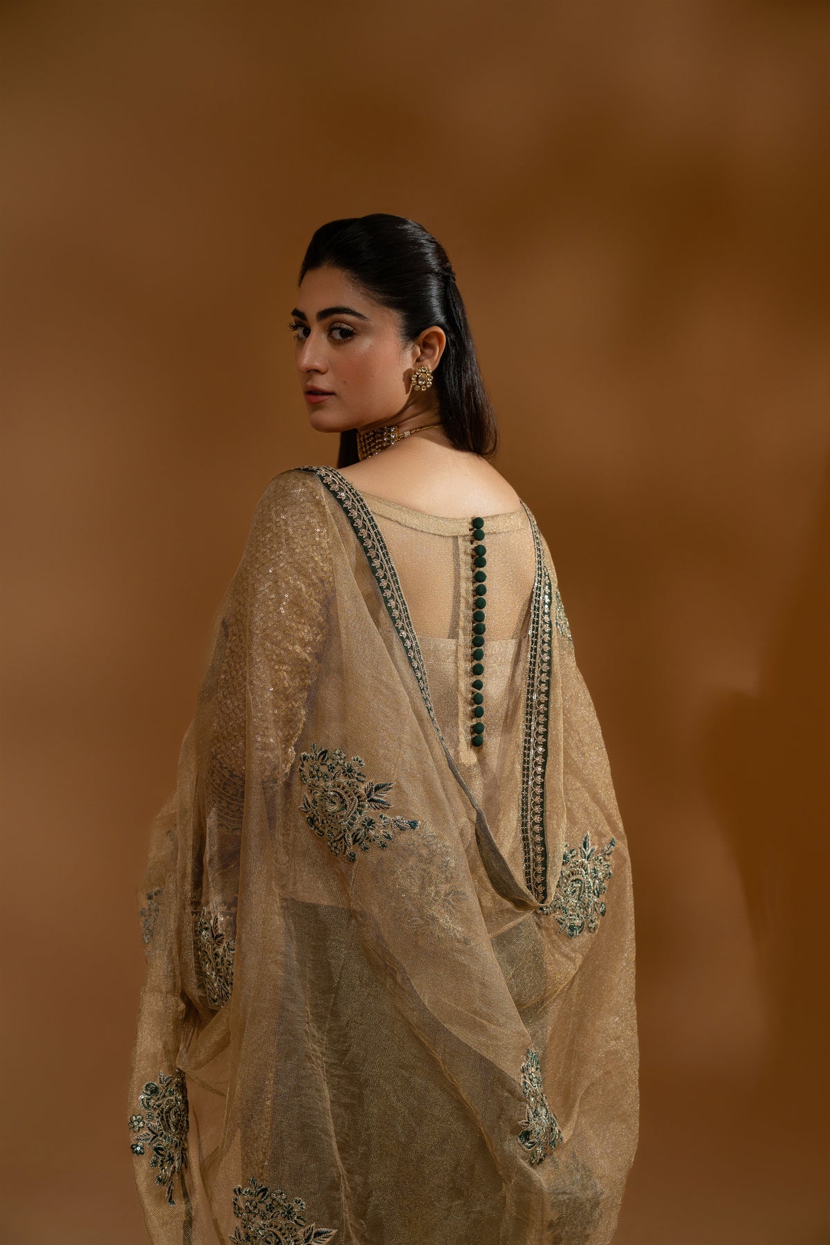 Hem-Stitch Luxury Unstitched Wedding Collection – Dream-09