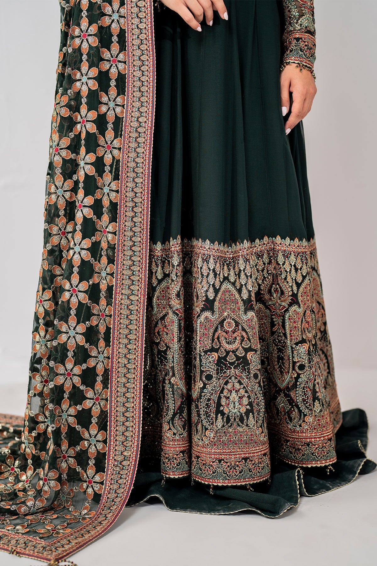 Jazmin Luxury Embroidered Chiffon UC-3053